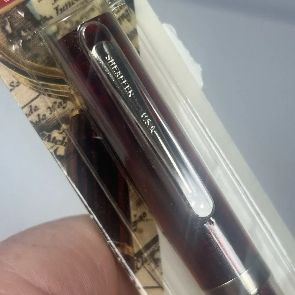 SHEAFFER Viewpoint Translucent Ball Point Pen Red Color New! Read